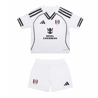Billige Fotballdrakt Fulham Replika Hjemmedraktsett Barn 2025-26 Kortermet (med bukser)